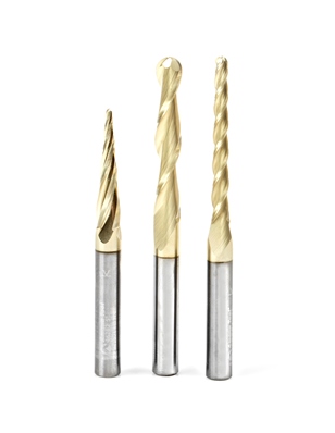 Amana Tool's Carving Router Bit Set Ideal For Precise Work