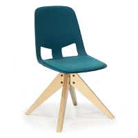 American Seating Unveils New US Wood Base Chair