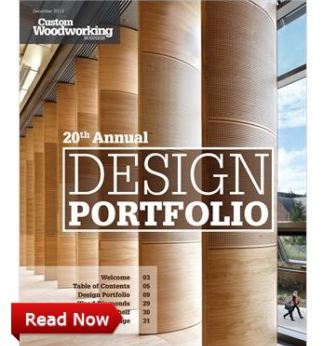 Custom Woodworking Design Portfolio Winners Honored