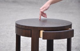 Walnut wood space table wins NASA Etsy contest