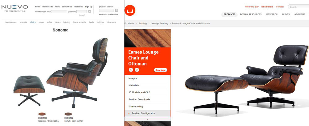 Herman Miller Sues Canadian Firm for Eames Furniture Knockoffs