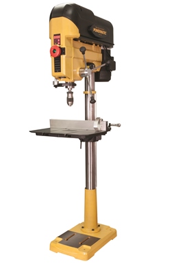New Powermatic 18-Inch Drill Press Offers Time-Saving Features