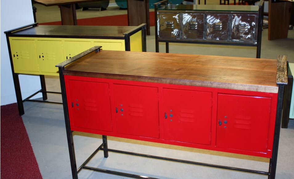 SawHorse Furniture Introduces Storage Lockers at High Point