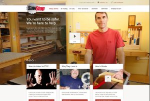 SawStop Launches Groundbreaking New Website