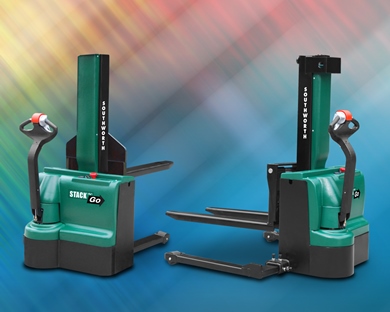 Compact Stackers are Fully Powered and Ergonomic