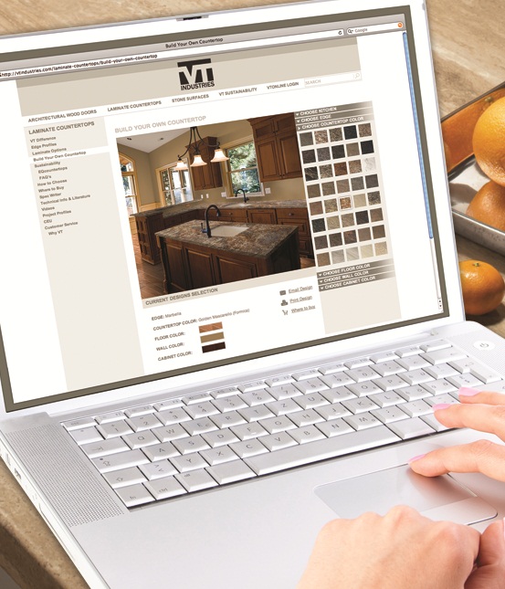 VT Industries 3-D Countertop Visualizer Launched