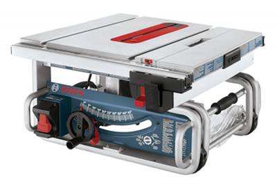 New Bosch compact, one-handed table saw