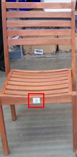 Ross Stores Recalls Acacia Chairs Due to Fall Hazard