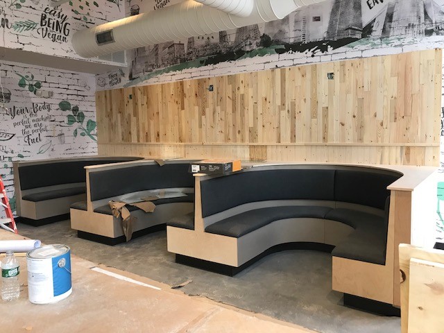 Restaurant booths project