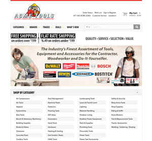 Acme Tools Launches Redesigned Website