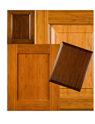 Cabinetry in Oak, Bamboo Rises; Cherry, Maple, Alder Declines