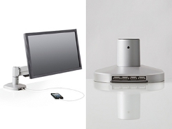 Busby is First Desktop Accessory to Add USB Hub to Monitor Mount