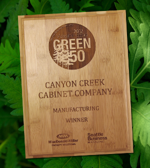 Canyon Creek Wins the WA Green 50 Manufacturing Award