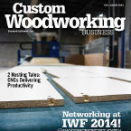Custom Woodworking Business Aug. 2014 Now Online
