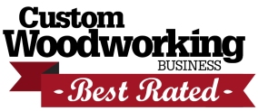 Earn Custom Woodworking 'Best Rated' Award