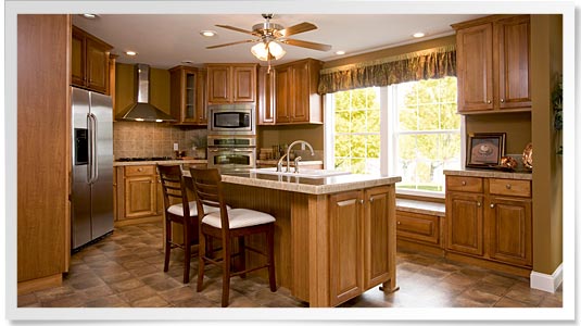Kitchen Cabinetry, Finishes Visualizer Added by Champion Homes