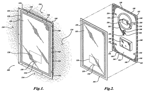 TV Embedded in Vanity Mirror Wins a Patent