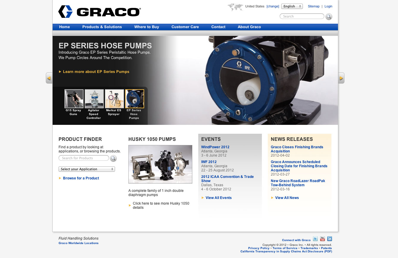 Graco Launches New Global Website