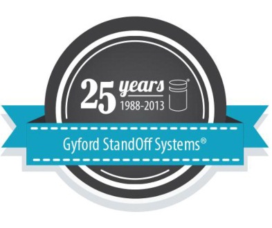 Gyford StandOff Systems Celebrates 25th Anniversary