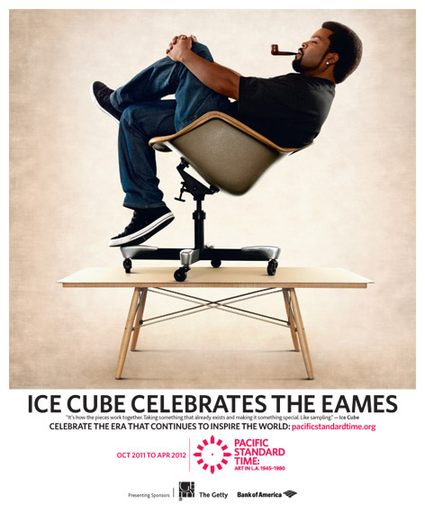 Herman Miller Eames Seats Rapper Ice Cube