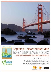 Pelican sponsors Captains California Bike Ride