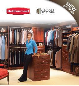 Rubbermaid closet cabinetry expands products
