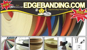 New Edgebanding Website for Woodworking Pros
