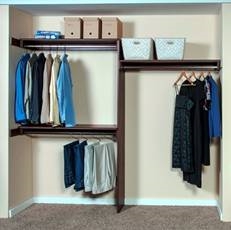 WoodTrac Intros New Reach-In Wood Closet Kit