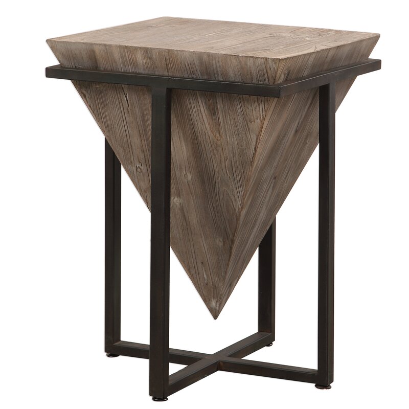Pyramid From Wood Woodworking Network, Williston Forge End Table