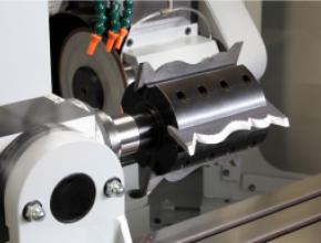 Automated profile grinder from Colonial Saw