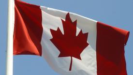 Canada flag: Photo Rob Blissett