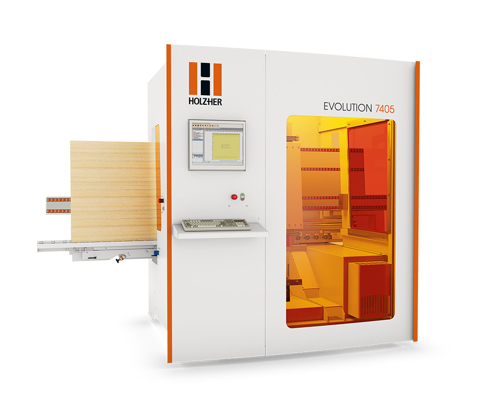 Holz-Her Debuts Evolution Vertical CNC at Cabinets 
