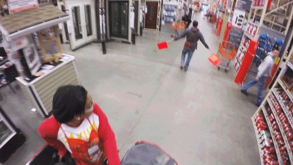 How far do you walk at    work? Home Depot flooring 