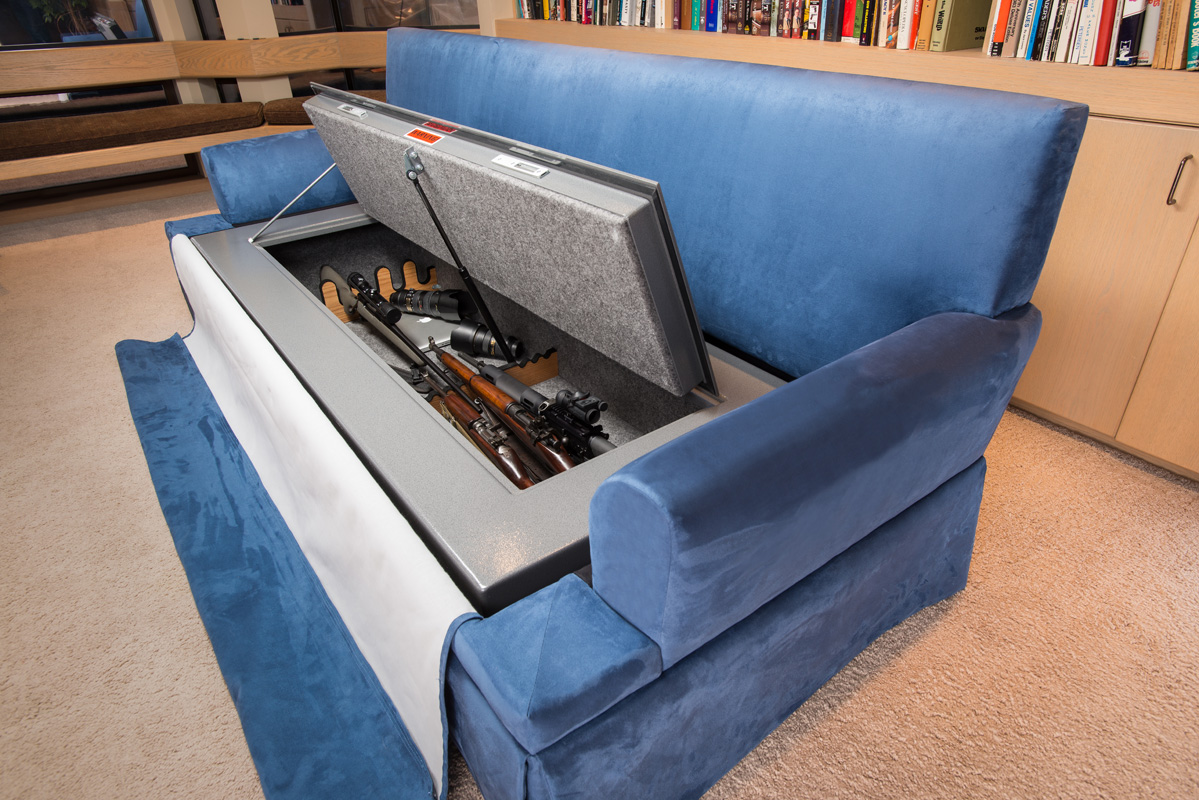 Bullet Proof Furniture Conceals A Gun Safe Woodworking Network