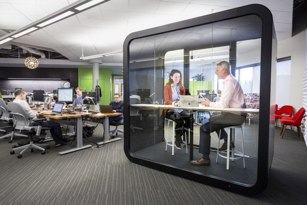 Silent workspaces increase in open-plan offices ...