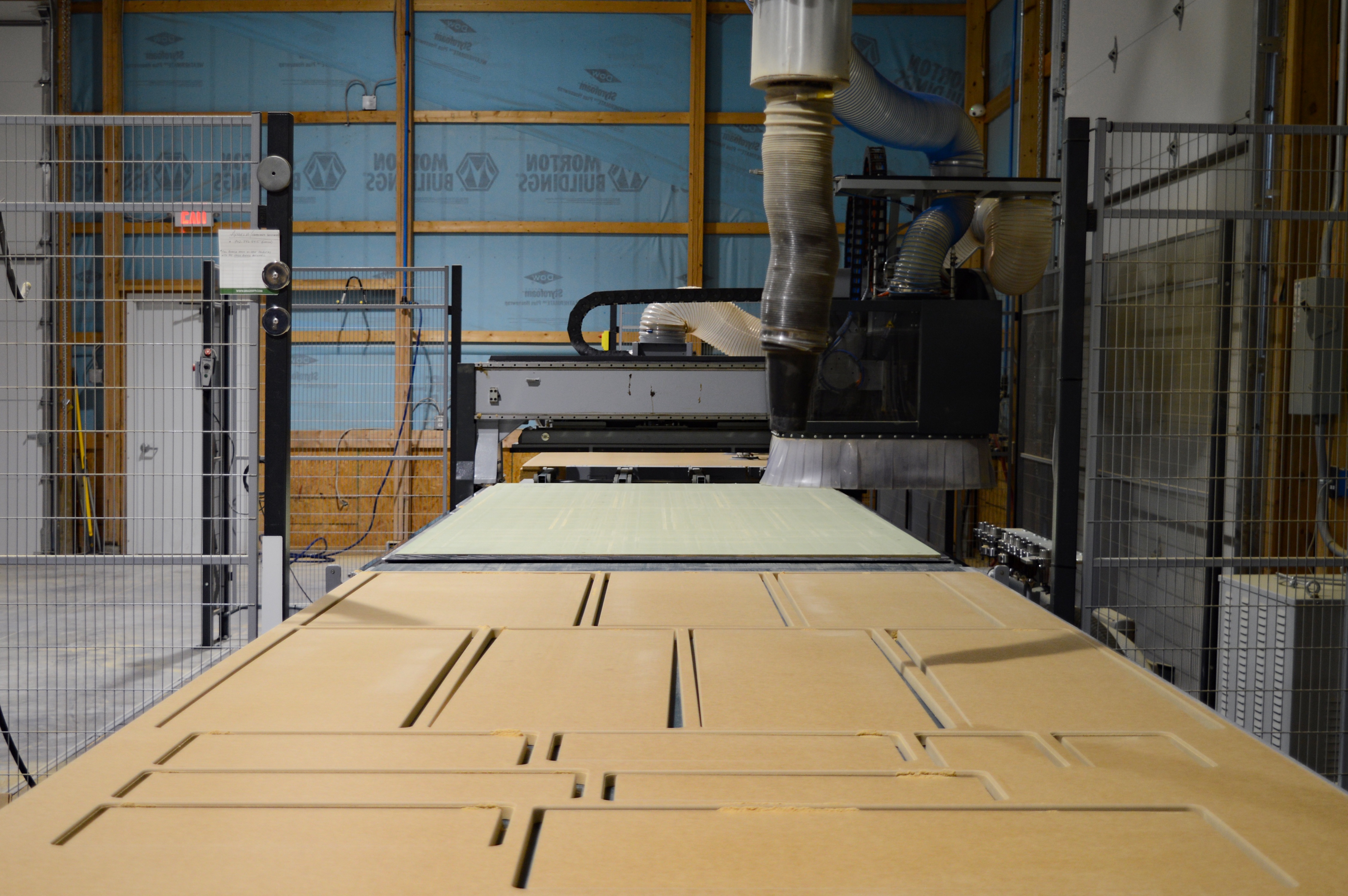 First Source Cabinet Doors Opens Plant For Tour Woodworking Network