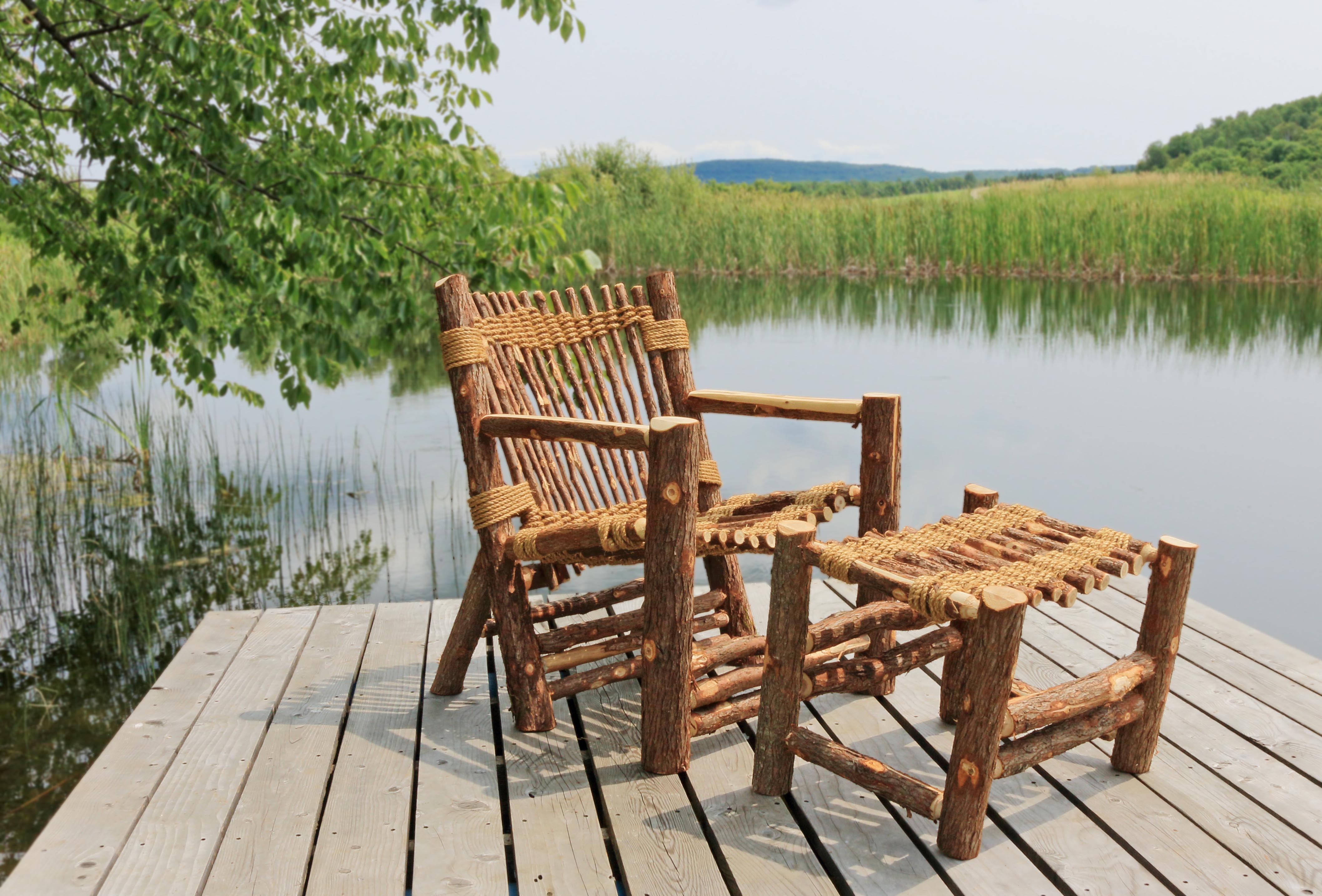 Vermont Cedar Chair Co. uses entire tree in outdoor furniture 